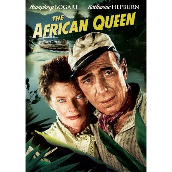 Amazon.com: The African Queen : Katharine Hepburn, Humphrey Bogart